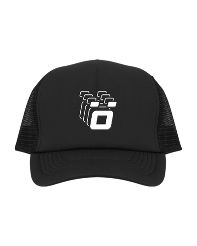 Öcho basic cap black x white