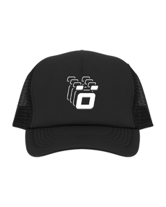 Öcho basic cap black x white