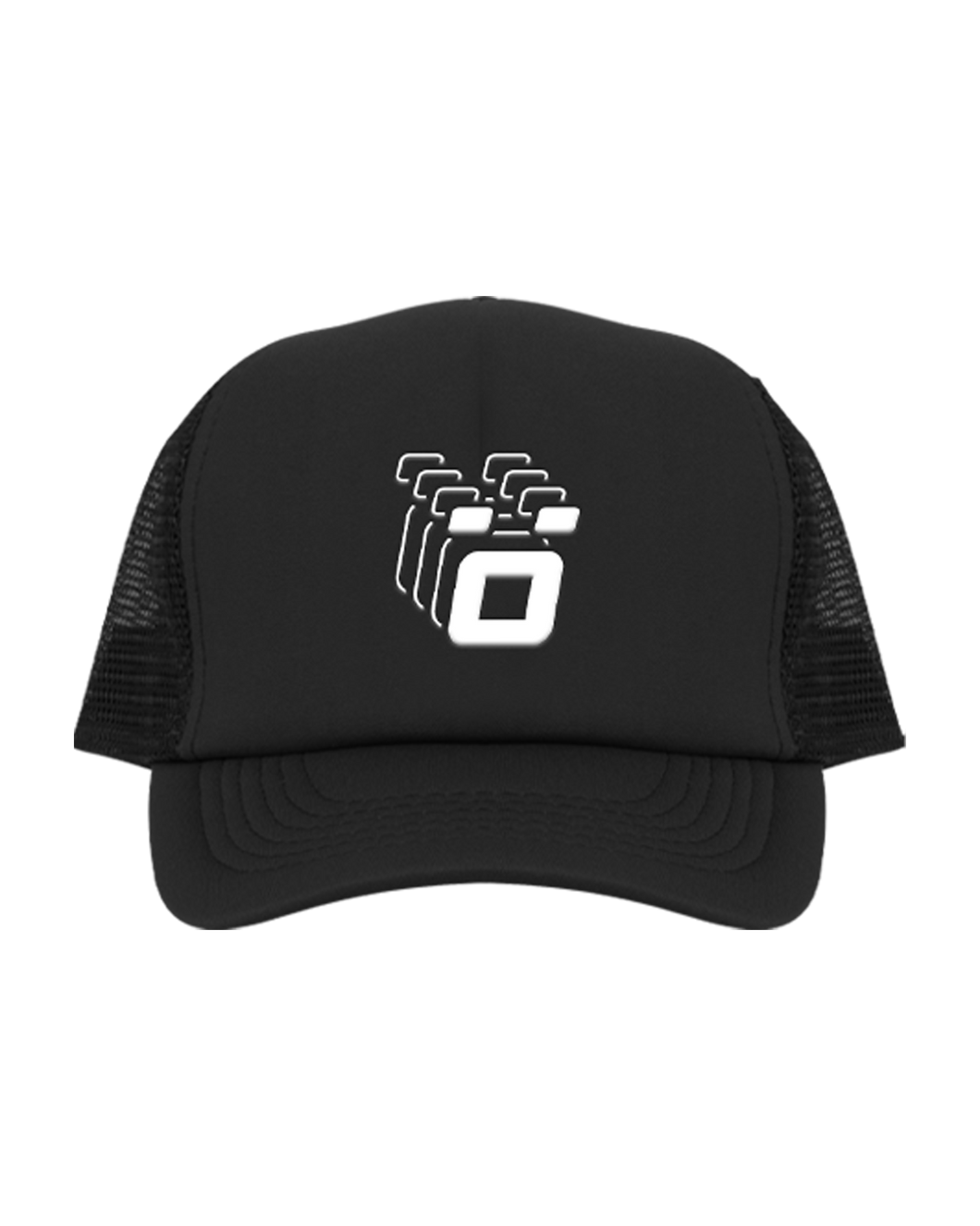 Öcho basic cap black x white