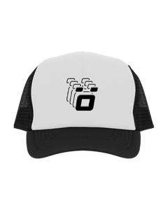 Öcho basic cap white x black